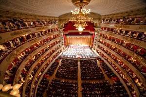 Filarmonica della scala. Direttore e pianoforte, Daniel Baremboim. Ph Andrea Mariniello